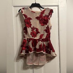 Gracia Peplum top